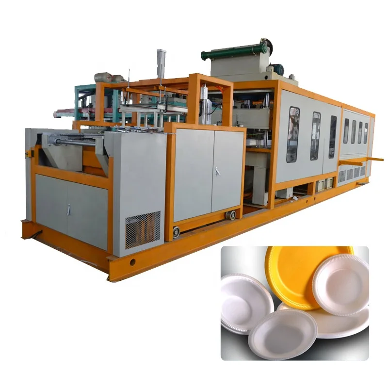 Plastic Thermocol Machine for Making Disposable Food Plate/ Tray/ box