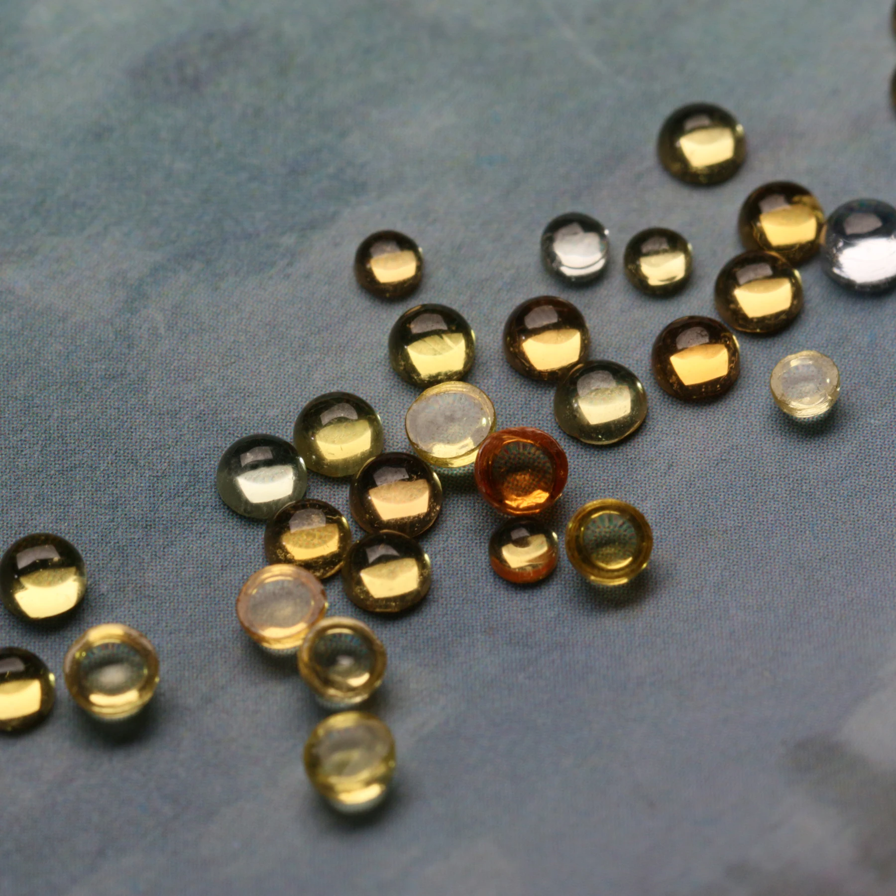 Sri Lanka Natural plain face beautiful natural loose yellow sapphire ring necklace pendant