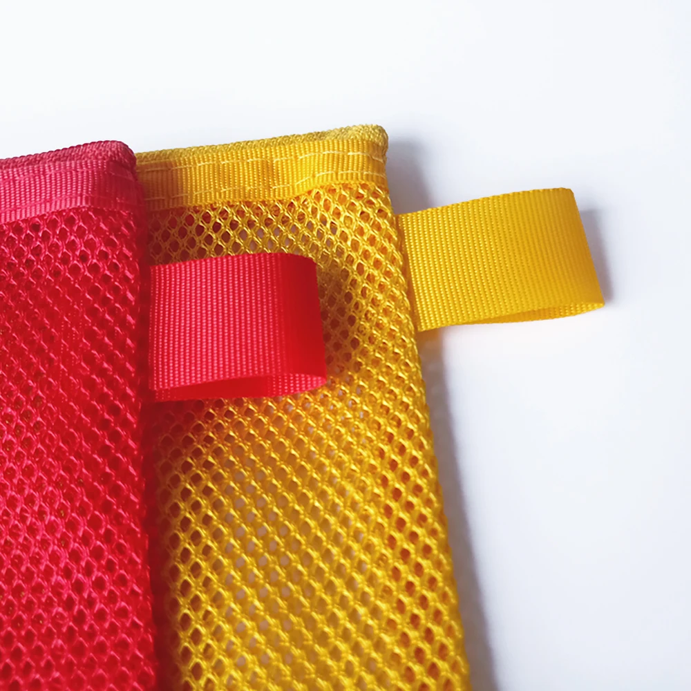 Pencil Pouch Soft Composite Membrane Mesh Bag Large Capacity Pure Zipper pen bag