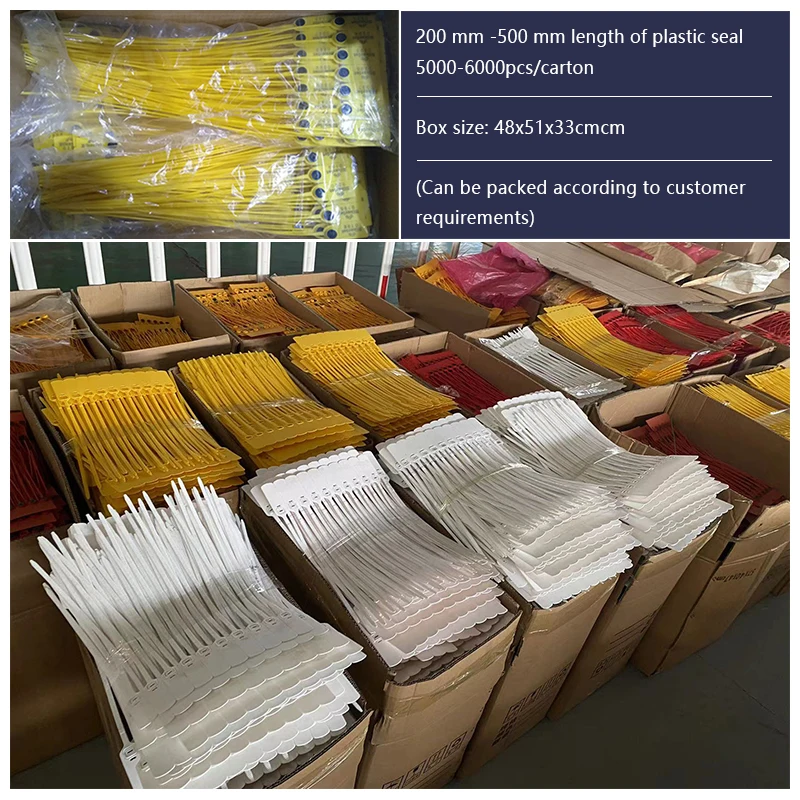 plastic seals plastic container security seal cable tie and disposable plastic lock number of clothing