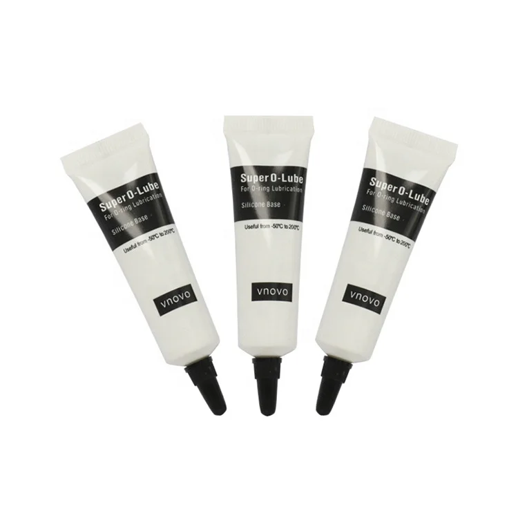Hot selling sealing lubricant silicone grease plastic tube o
