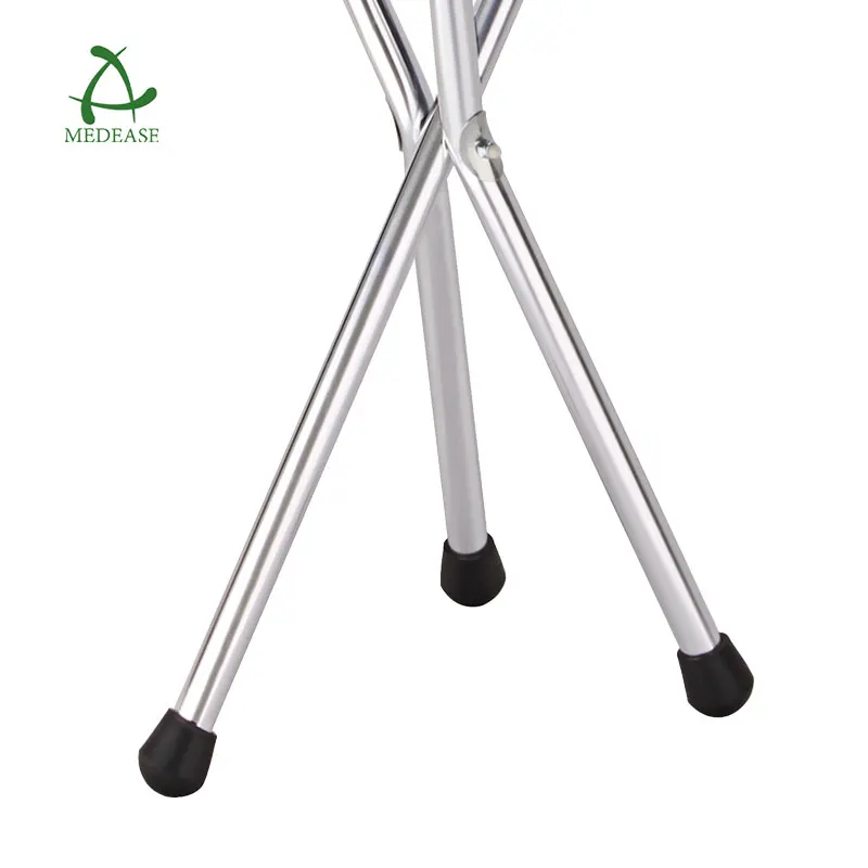 Walking Stick Chair Combo Lightweight Aluminum Cane With Seat Folding Cane Chair