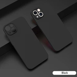 Good Quality 0.7mm Thickness Frosted Soft TPU Phone Cover Smooth Touch For iPhone13mini 13pro max Fashion Translucent Case