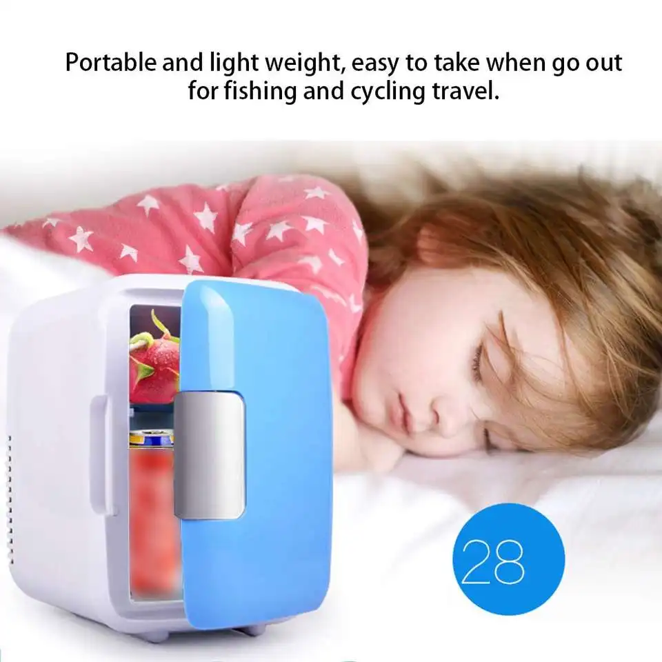 2022 New Design Car Refrigerator Portable Car Freezer Mini 4l Car Refrigerator