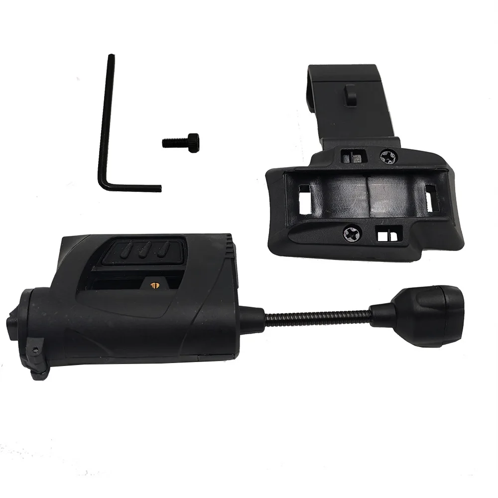 4 Modes Switch for Tactical Helmet ARC Rail Light LED Mini Head Strap MOLLE Vest Laser Lamp Handheld Flashlight MPLS CHARGE