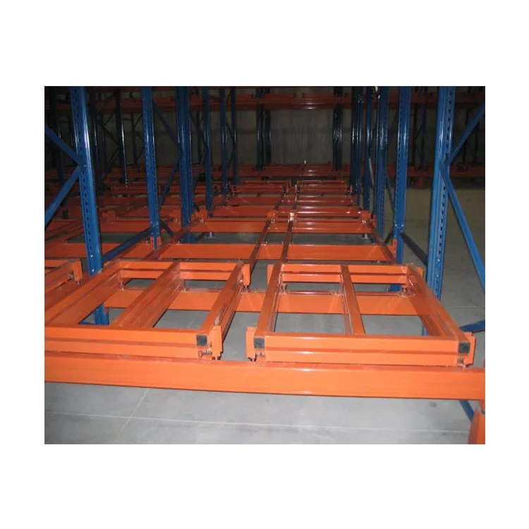 High Quality Chinese Heavy Duty Push Back Rack Safe Stacking System for Warehouse Storage Cargo & Storage Equipment