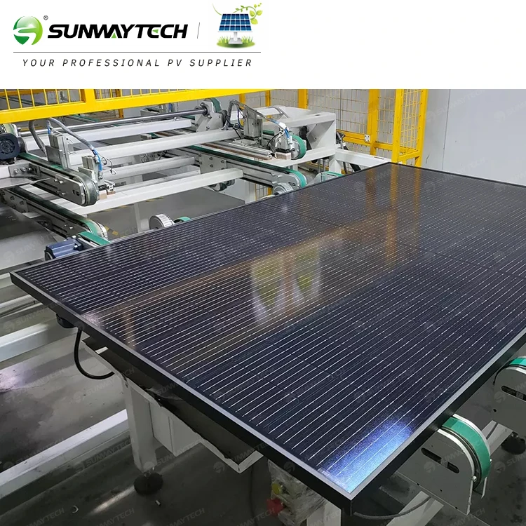 Sunway Full Black Mono Solar Panels 400w 425w 430w 440w 450w CE TUV Certified PV Panels