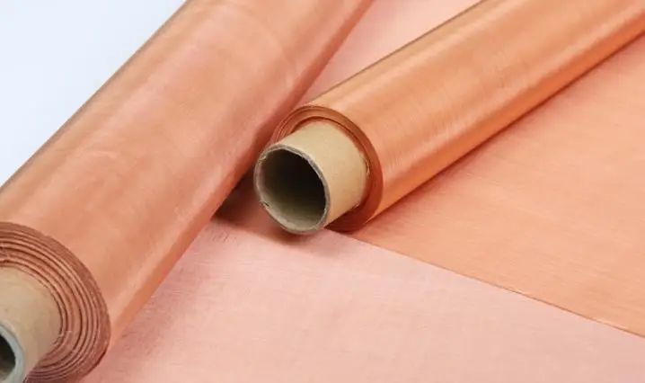 Copper Fine Micro Screen Woven Wire Mesh Various Kinds Of Metal Wire Filter Screen For Sale