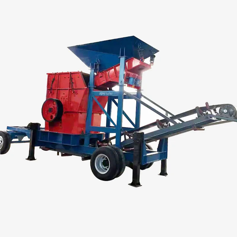 High quality PCW-0808 mobile stone crusher machine