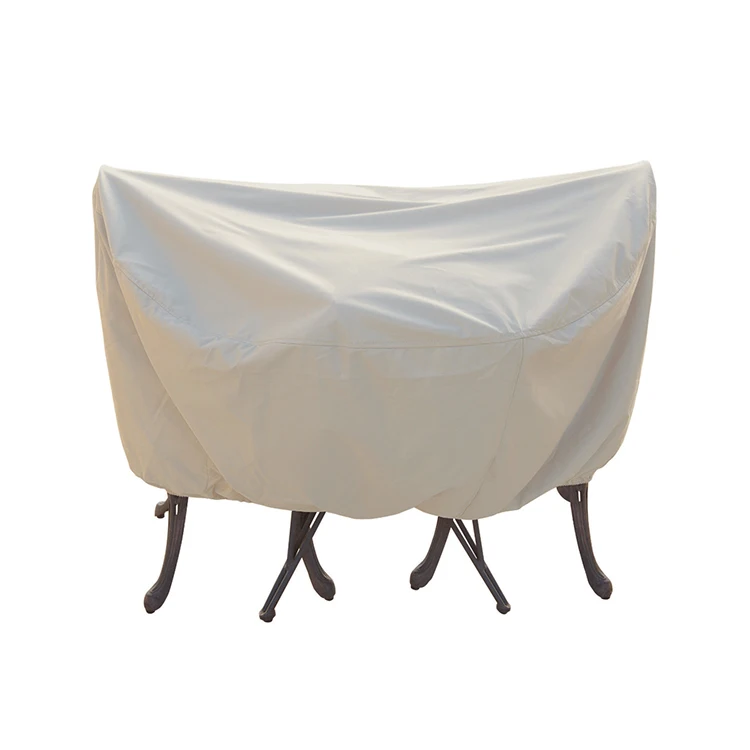 122*80CM Round Garden Waterproof Outdoor Furniture Table And Chair Set Cover