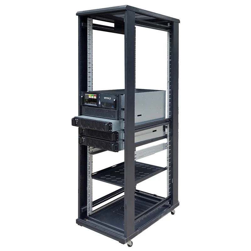 Rack Mount 10KVA to 90KVA Online UPS 20KVA 3 Phase+neutral+ground,three Phase 228v~304vac Overvoltage 3months-1year 50/60hz WTHD