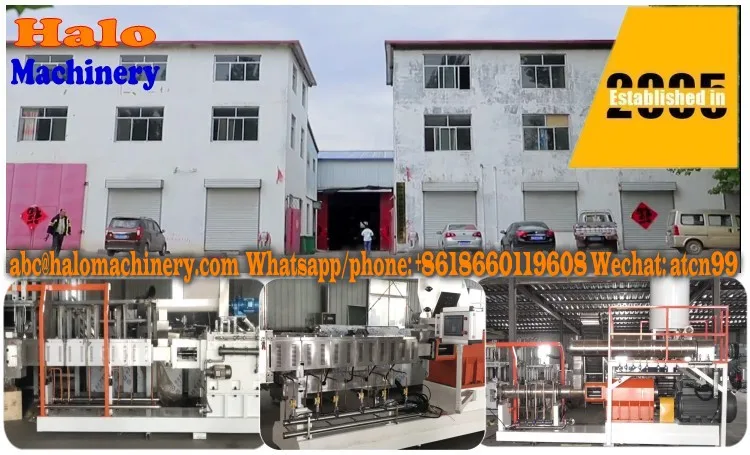 High Quality Type Corn Puff Sticks Curls Chips Snacks Extruder Machine 400kg/h-1000kg/h