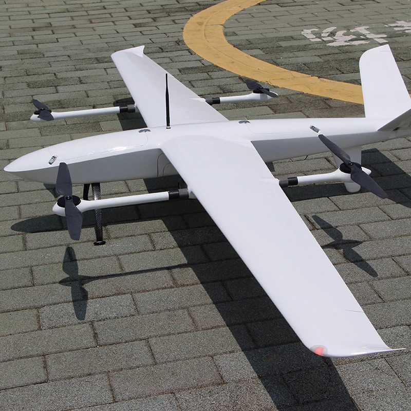 Sky Whale Mini Over 3 Hours Long Endurance Fixed Wing Industrial VTOL Drone For Survey Mapping