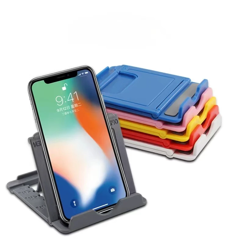 Universal Foldable Desk Phone Holder Mount Stand for Mobile Phone Tablet Desktop Holder Mini Folding Stand