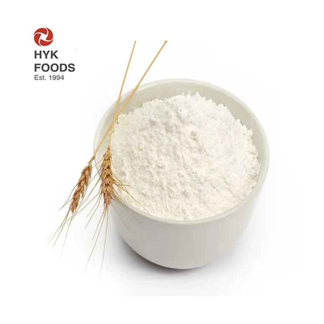 Высококачественный гладкий белый порошок пшеничного крахмала