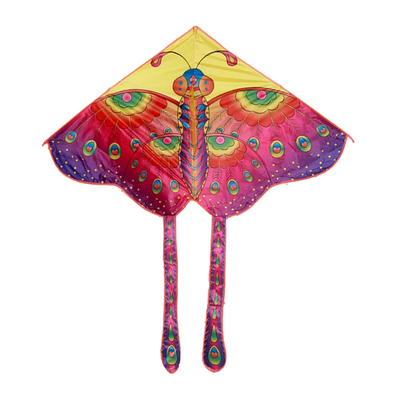 Popular Weifang new large  cometa  outdoor playing butterfly beach kite with flying thread