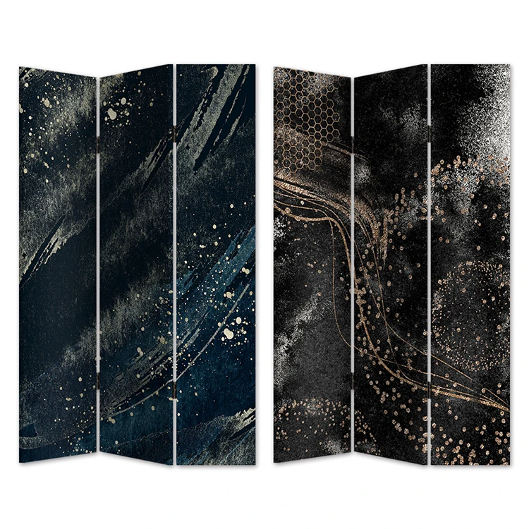 Абстрактный индивидуальный каркас, складной деревянный разделитель для комнаты