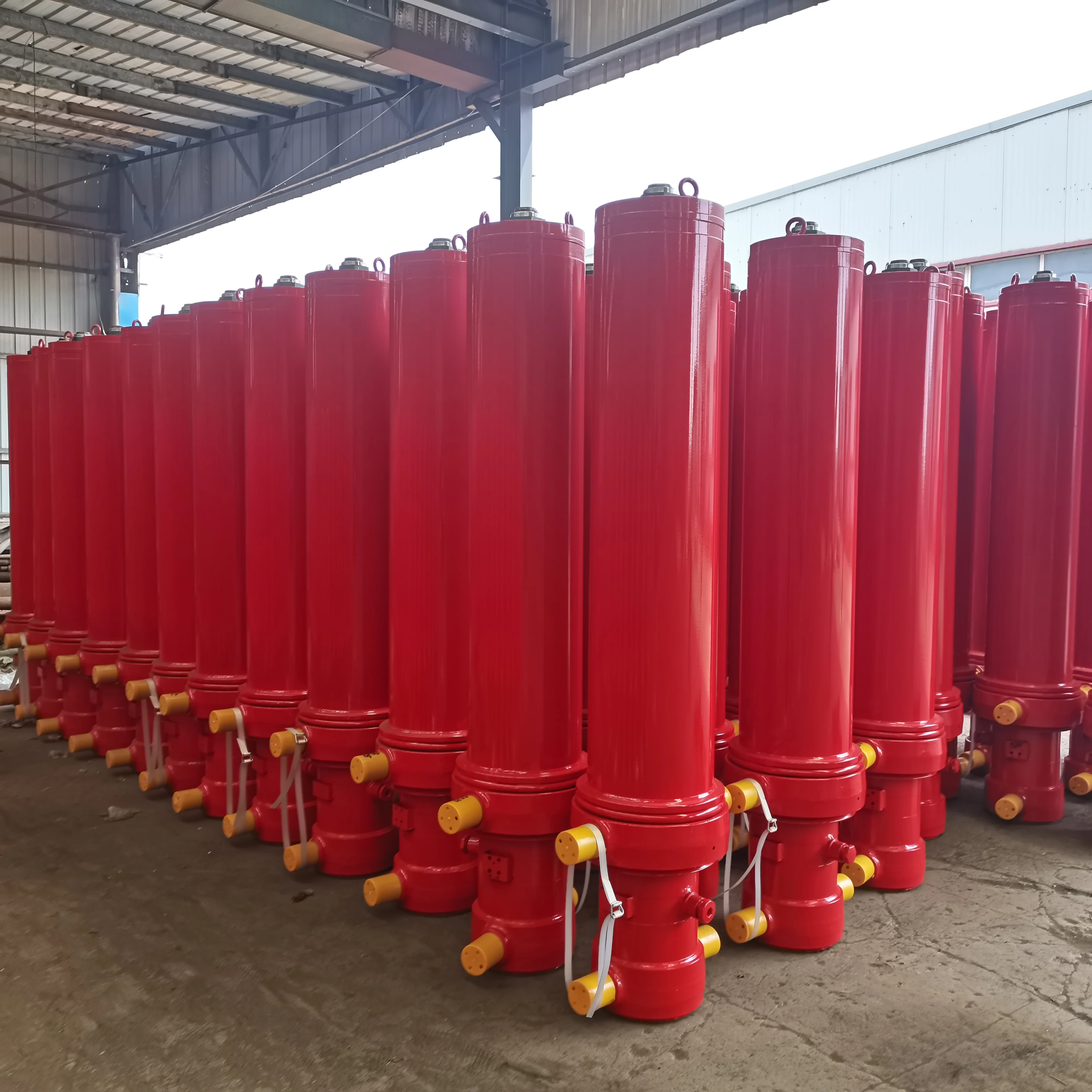 Wholesale of mechanical engineering oil cylinder manufacturers for heavy-duty hydraulic oil cylinder dump trucks