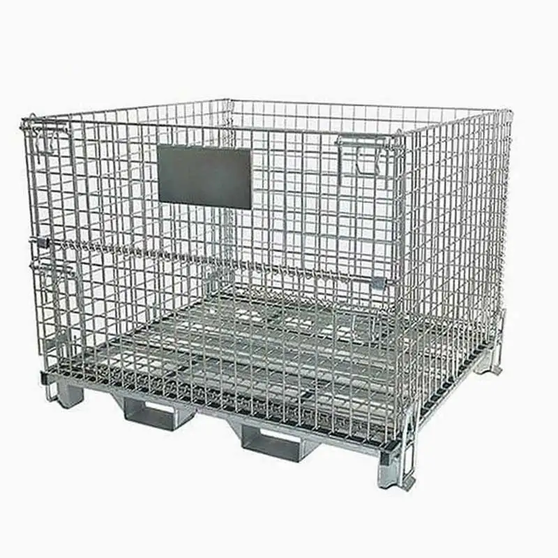 Индивидуальные 4-сторонние логистические сетчатые контейнеры, рулонные контейнеры, грузовое и складское оборудование