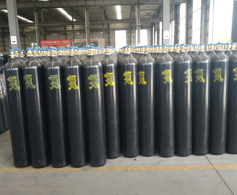 Aluminium Gas Cylinder 40L-800L Seamless Steel Cylinder for Oxygen/Carbon Dioxide/Helium/Argon/Nitrogen/No2/air