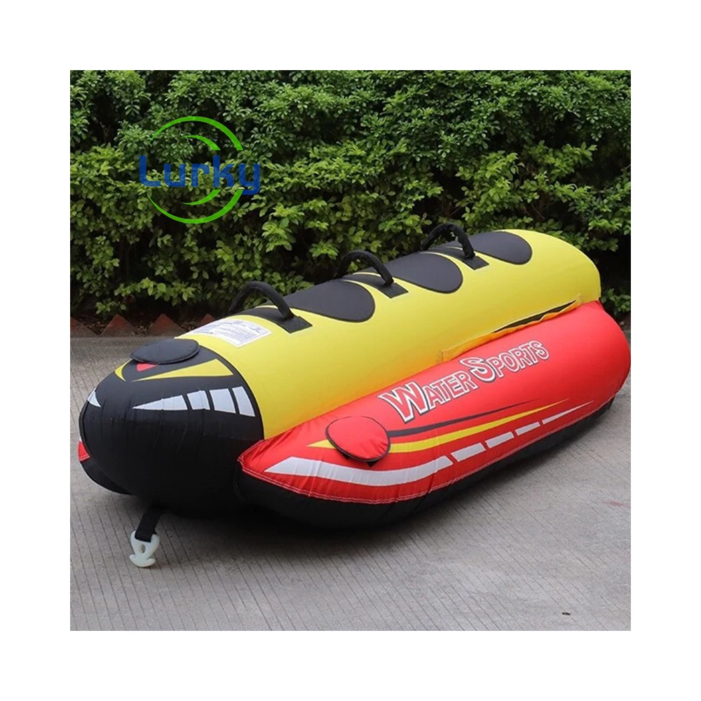 Customized Size Commercial Inflatable Boat 5 People  Inflatable Fishing Boat For Sale