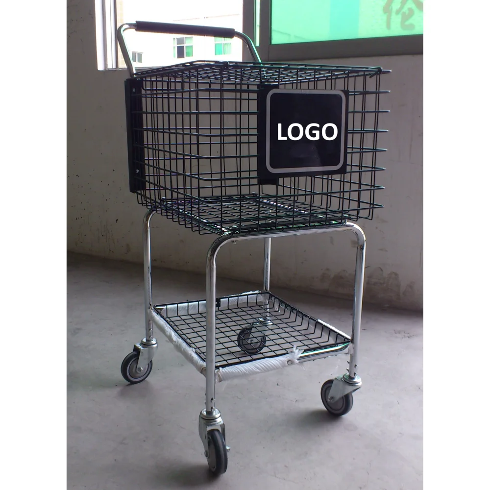 Сверхмощный дизайн большой емкости подвижный металлический теннисный мяч тележка для теннисных мячей корзина для теннисных мячей