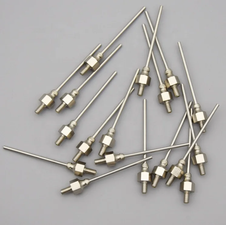 Stainless steel g1/8 thread g1/4 needle trachea gas nozzle M4M5M6M8M10 adhesive metal