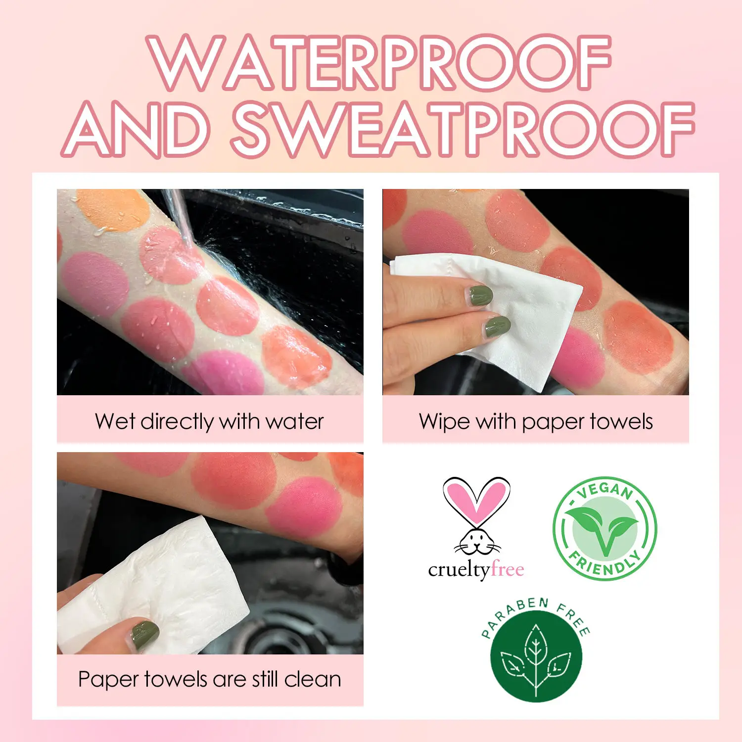 Wholesale Rubor Makeup pink Blush Custom Liquid