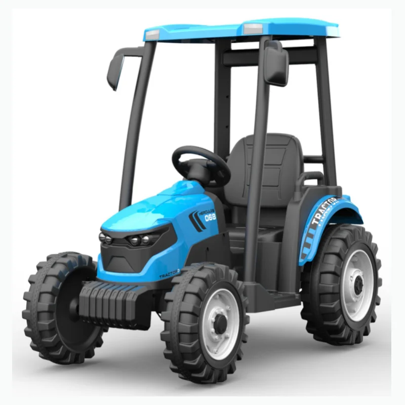 2021 Newest plastic ride on toy tractor 24V kids ride on tractor for sale