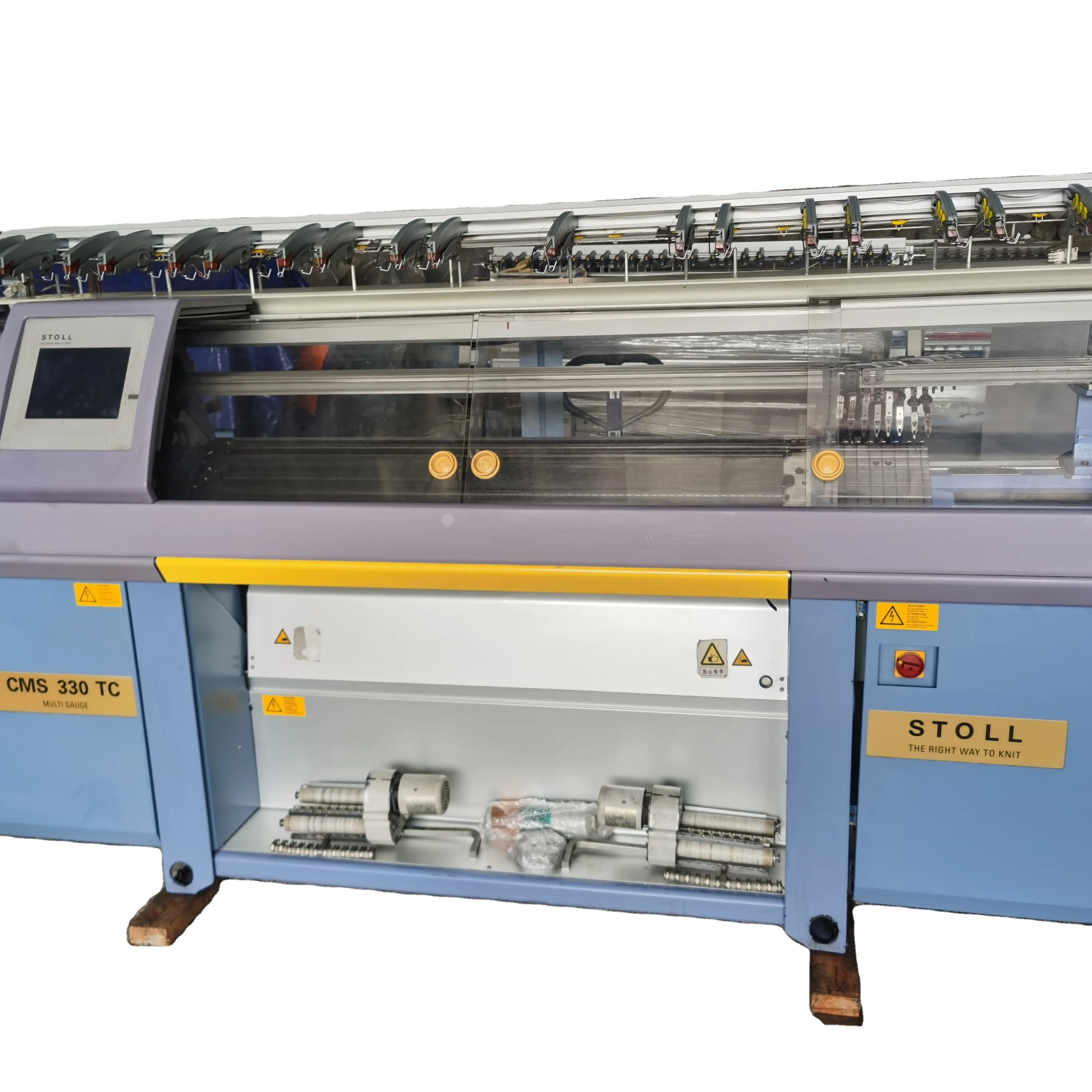 STOLL COMPUTERIZED FLAT KNITTING MACHINE CMS330TC  ST468