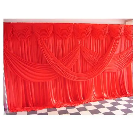 10ftx20ft Party Wedding backdrop Decoration curtains Drape panels Photo Booth Stage Backdrops with swags
