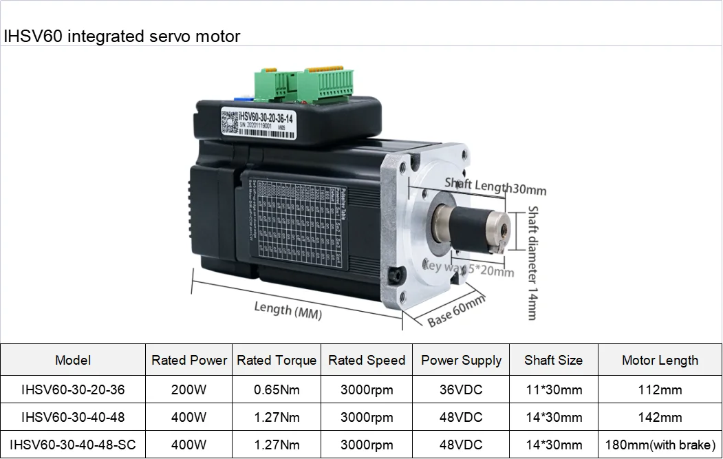 IHSS57-36-10 Nema 23 1 N.m 1.8 degree Hybrid Closed Loop Stepper Servo Motor Drive Encoder Kit