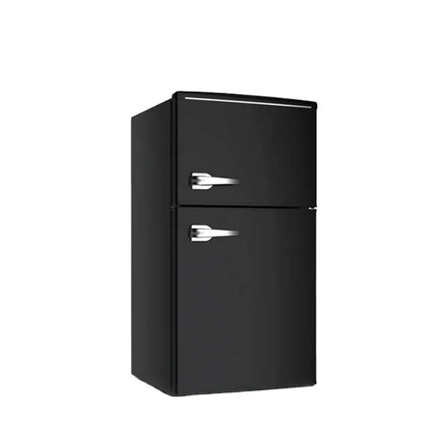 3.2cu tf Retro style fridge Single door defrost refrigerator