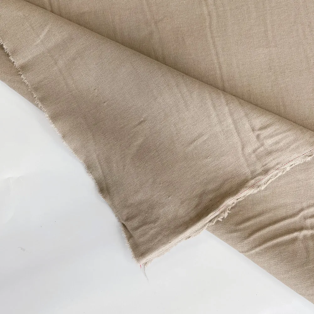 High quality with cheap hemp linen stretch organic cotton clothed fabric production hemp woven fabric