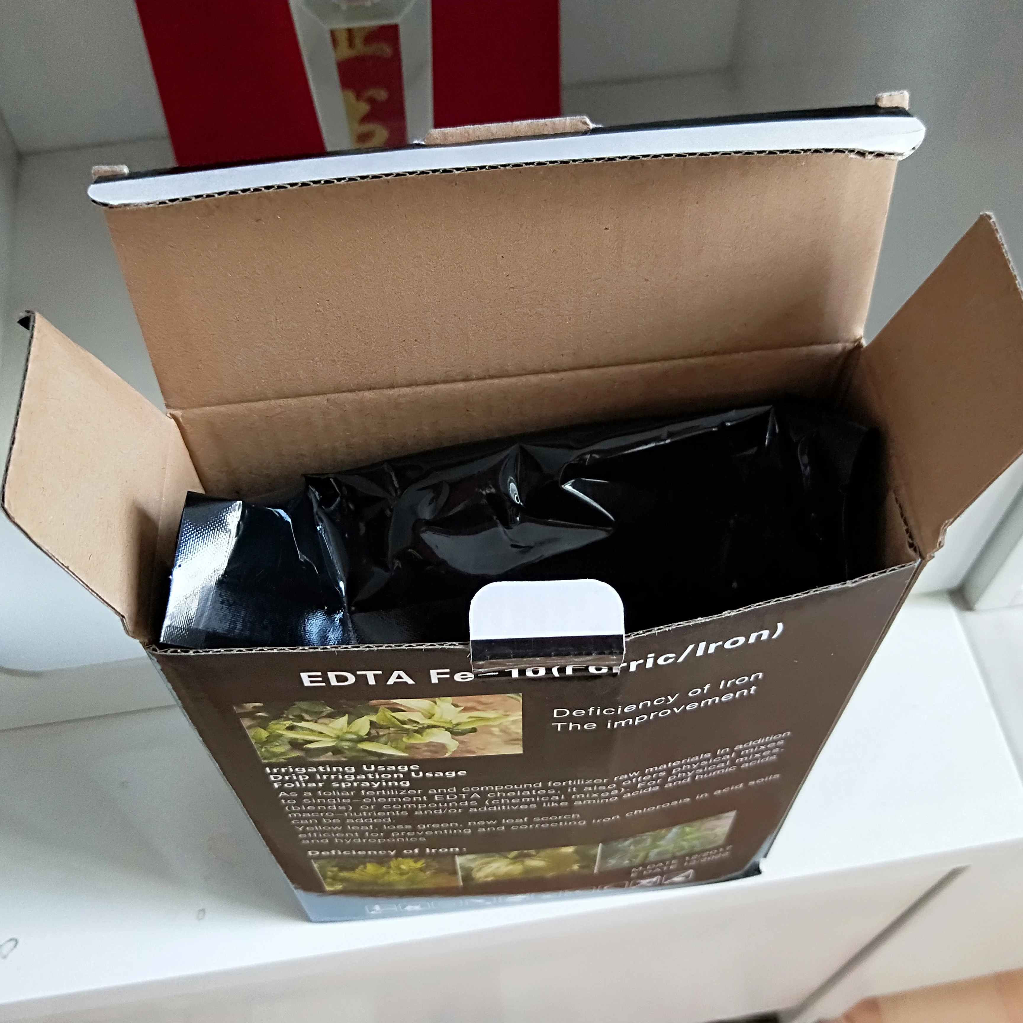 Agrochemicals Chelated Fertilizer Iron Fertilizer EDTA Fe 13%