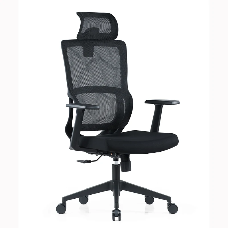 FoShan factory Wholesale high quality Modern Design Adjustable chair High quality Ergonomic Office Swivel Chair nylon mesh chair