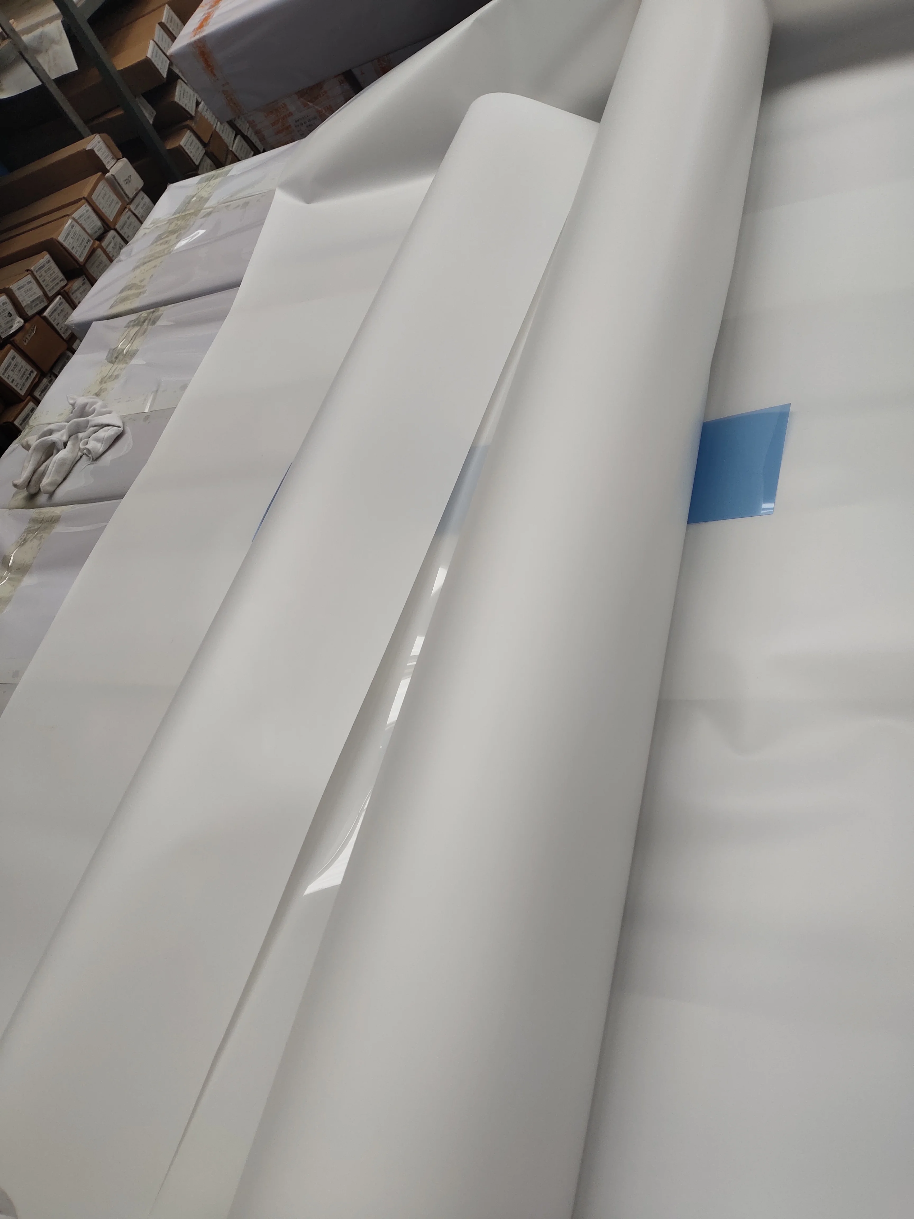 175 micron reverse printing backlit advertisement nanyang open sexy polaroid milk PET poster films bf China for light boxes