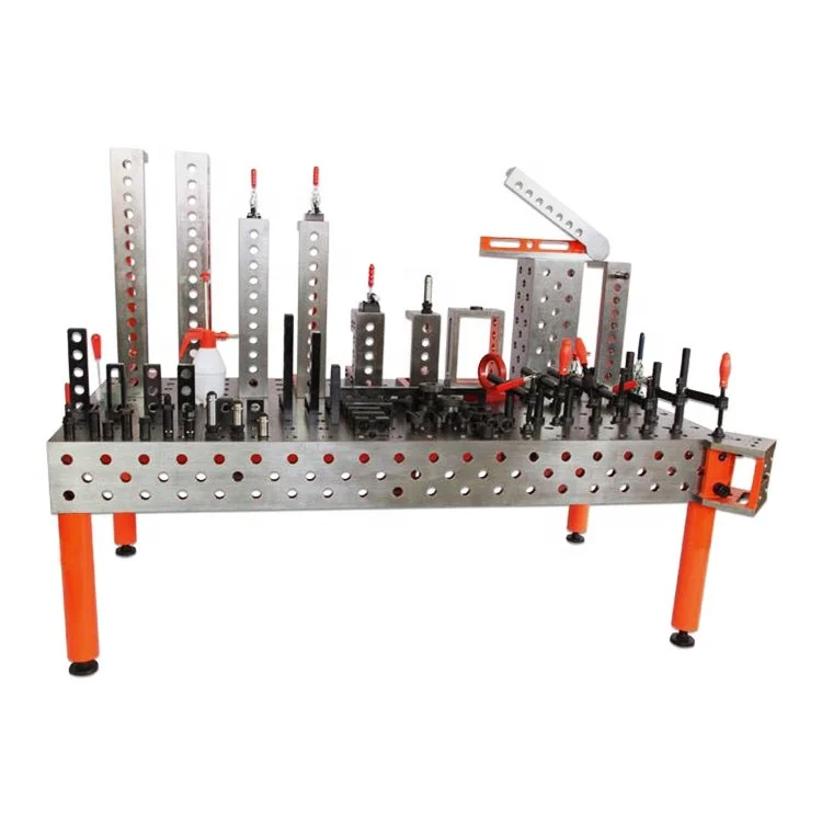 
3D Universal Hole Supporting Angle Iron with Welding Assembly 