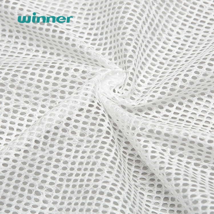 Winner Medical Pure Natural Cotton Non Woven Fabric for Wipe Biodegradable Sustainable Spunlace Nonwoven Fabric for Baby Diaper