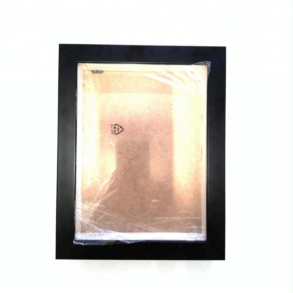 Customized Extra Polymer Foaming Photo Album Frame Shadow Box Frame Wooden Picture Photo Frame