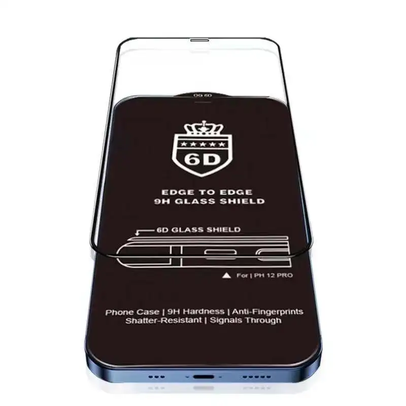 Противоударное закаленное стекло 9H для iPhone11/12 защита экрана мобильного телефона