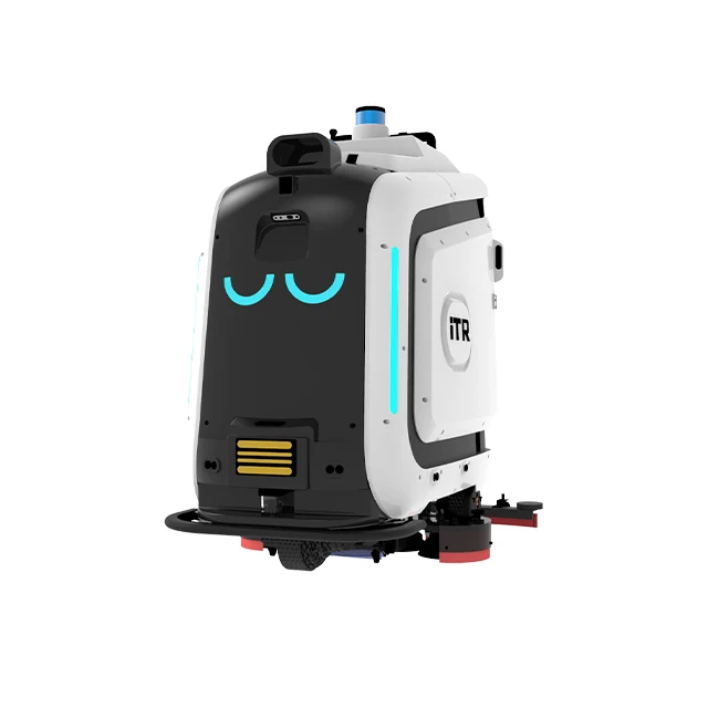 iTR Commercial Cleaning Robots with CE Certification Autonomous Navigation Industrial Washing Machines Indoor Outdoor Cleaning