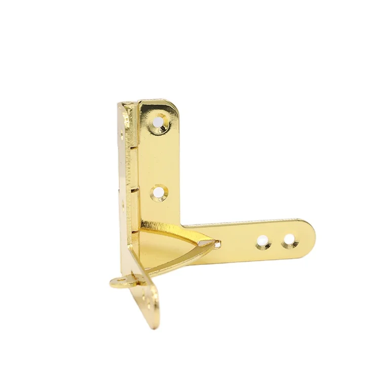 Decorative box accessories luxury stainless steel quadrant hinge metal quadrant hinges 40 x 48 mm