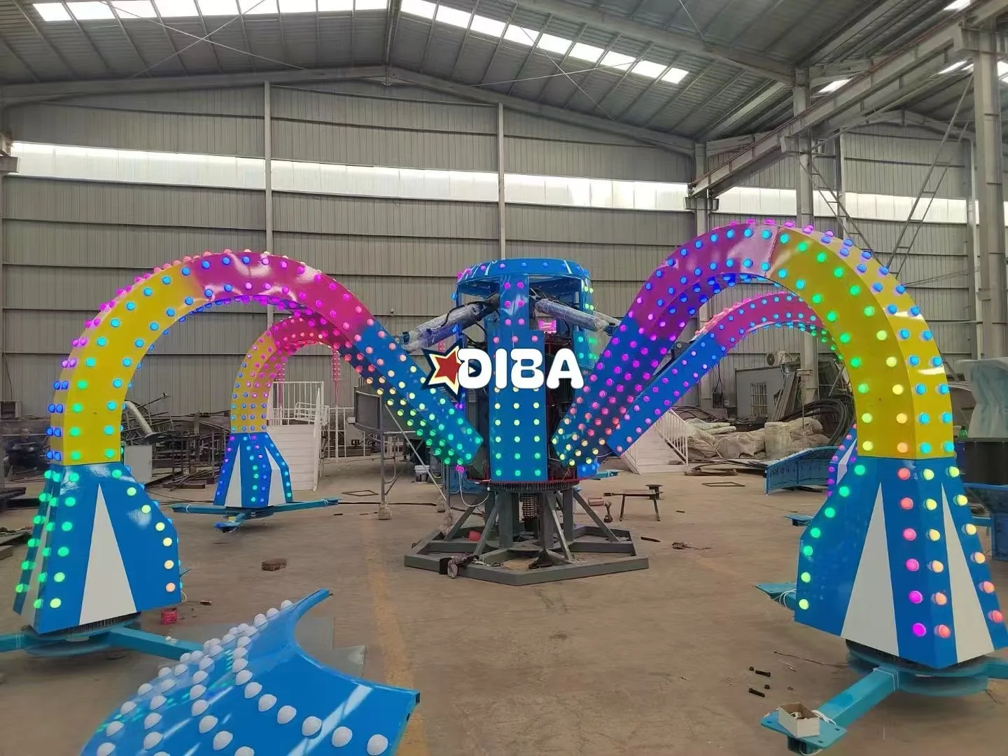 High quality Commercial play game carnival rides amusement attraction extreme ride big octopus ride for sale
