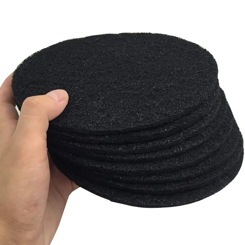 Universal Thick Charcoal Filters Activated Carbon Air Filter Sponge Foam Pad Fit for Aquariums and Pond