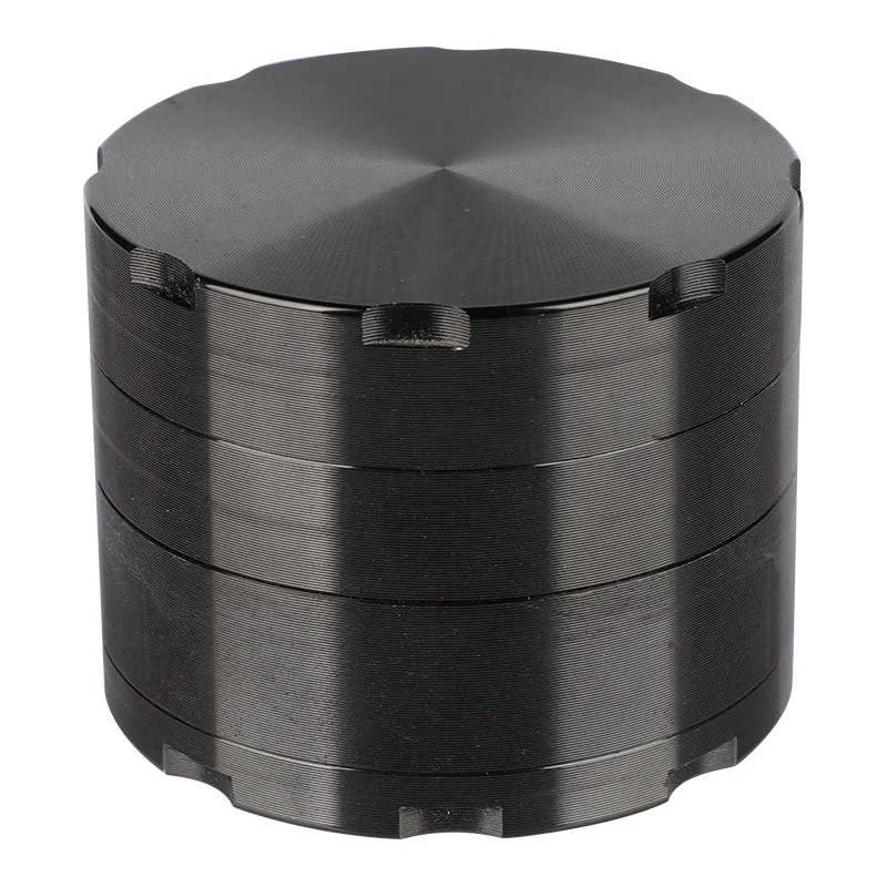 UKETA premium high quality 70mm 4 layer anodized aluminum alloy metal grinders CNC aluminium tobacco grinder