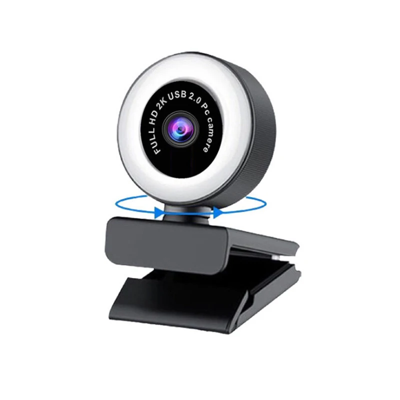 Hot selling FHD1080P Webcam with led light for pc and laptop