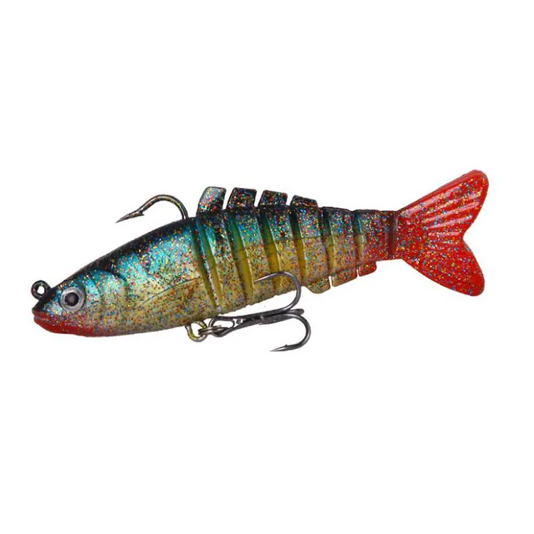 Innovative Isca Artificial Pesca Multi Jointed Fishing Bait for Pike Fishing Adventures