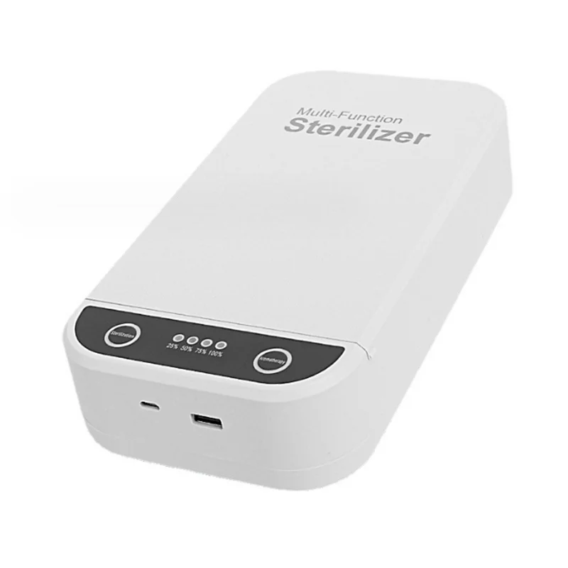 Portable Blue Light Nail Tool Sterilizer Machine USB Sterilization Box