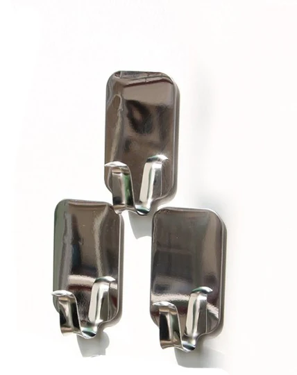 
Brand new Double-sided Transparent Hooks double-sided wall mount coat hook 